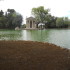 Restauro del tempio di Esculapio all'interno del lago di Villa Borghese in Roma