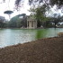 Restauro del tempio di Esculapio all'interno del lago di Villa Borghese in Roma